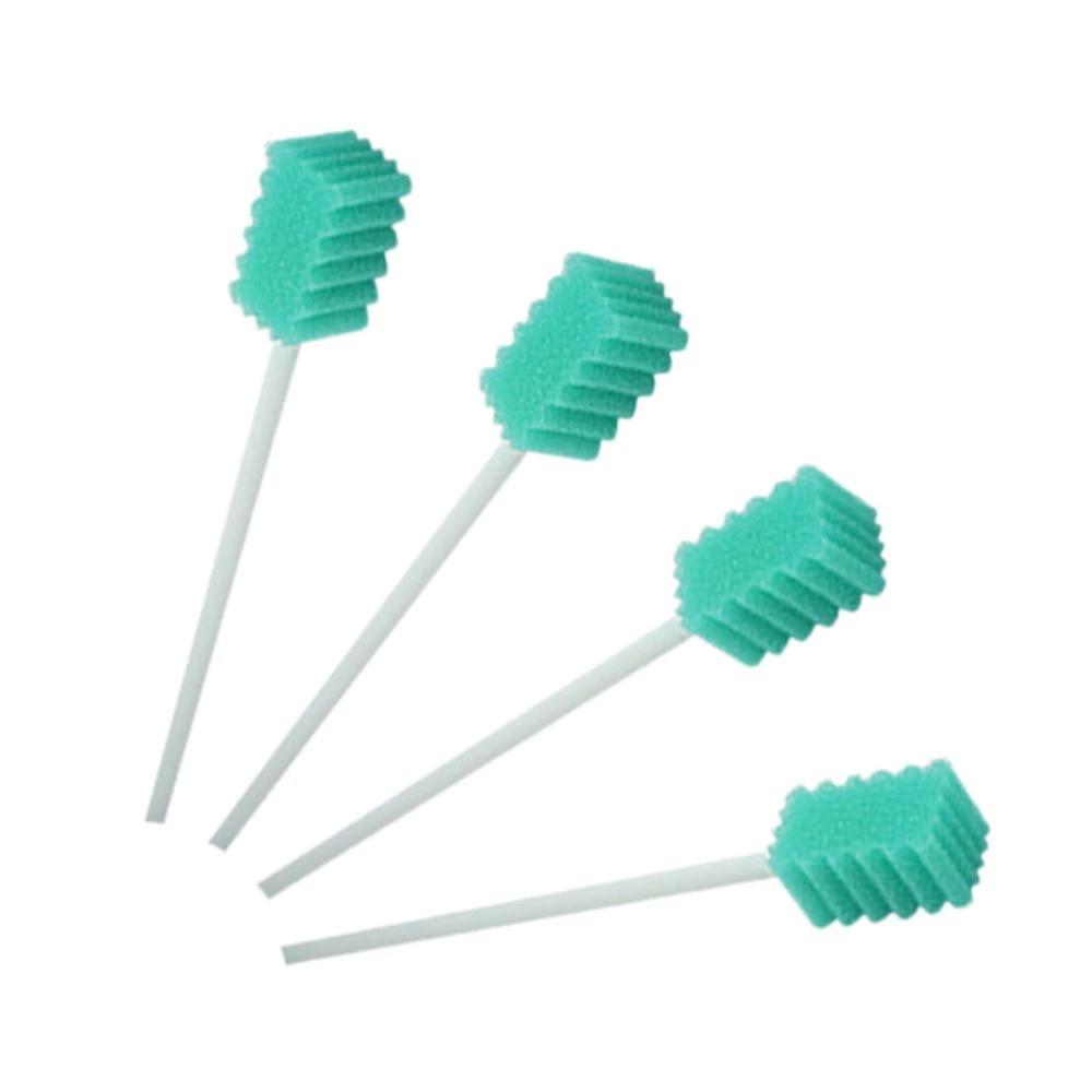 Green Foam Tipped Mouth Swabs (250 pack)