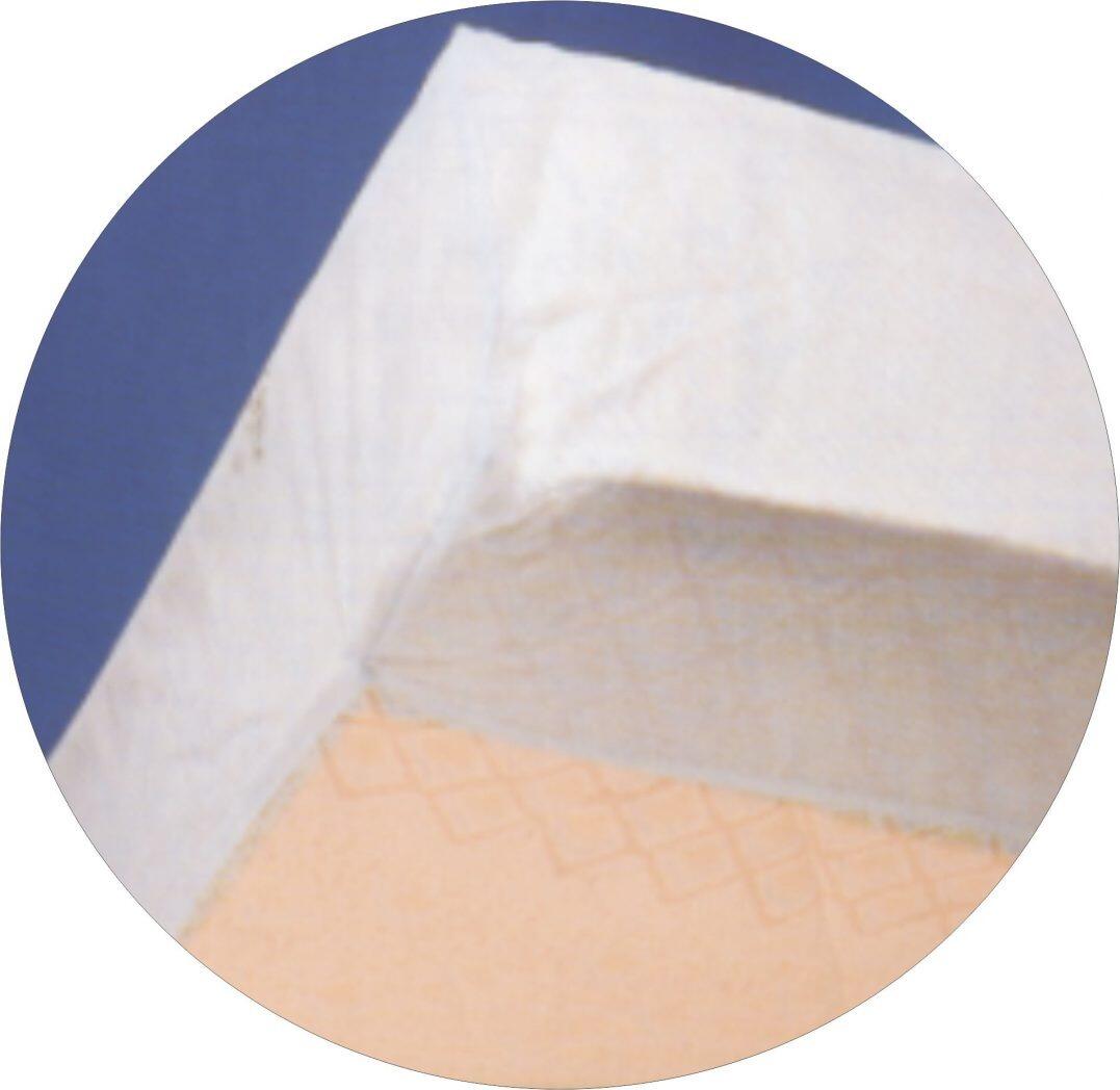 thumbnail image 2 of Waterproof PVC Mattress Protector - Fitted Cover For Single, Double, King Size Bed - UK Made - White - Easy Wipe Clean 2 of 6