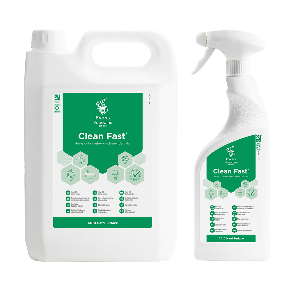Clean Fast Foaming Washroom Cleaner