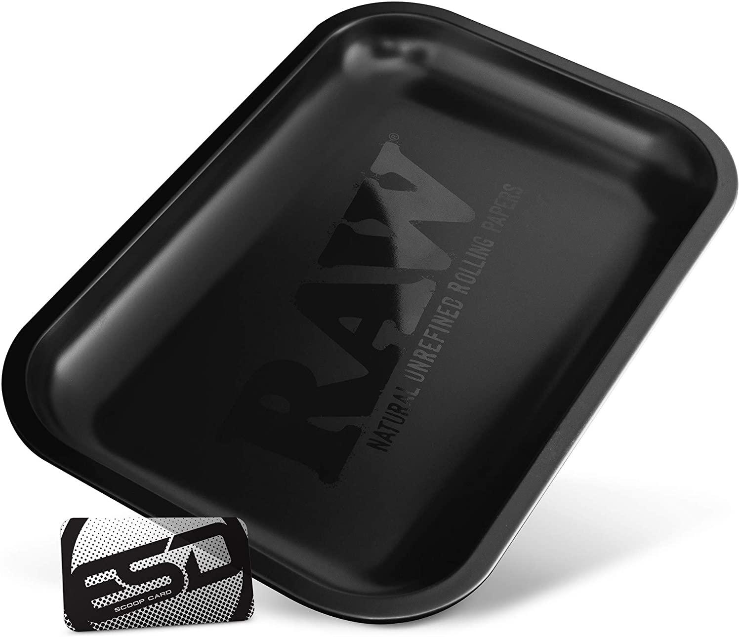 Raw Black Rolling Trays Various Sizes