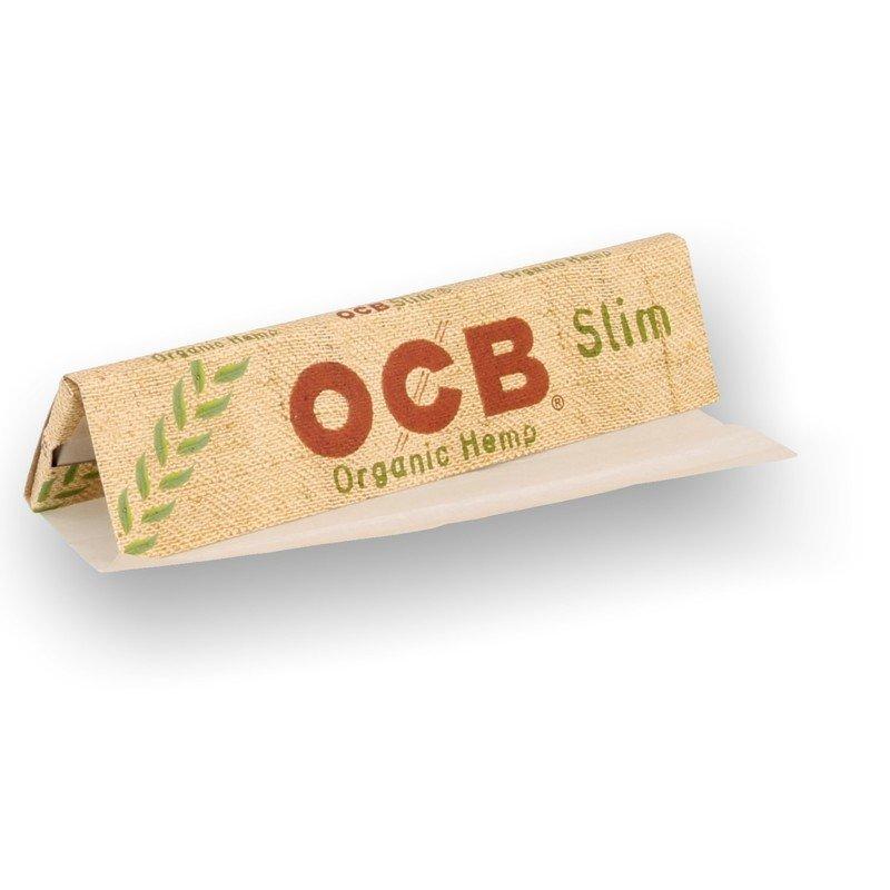 OCB Organic Hemp King Slim + Tips — OCB Rolling Papers