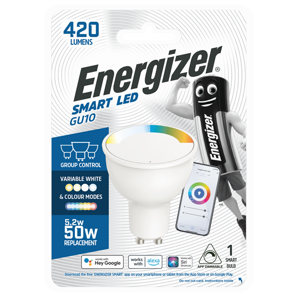 Energiser colour changing light bulb outlet