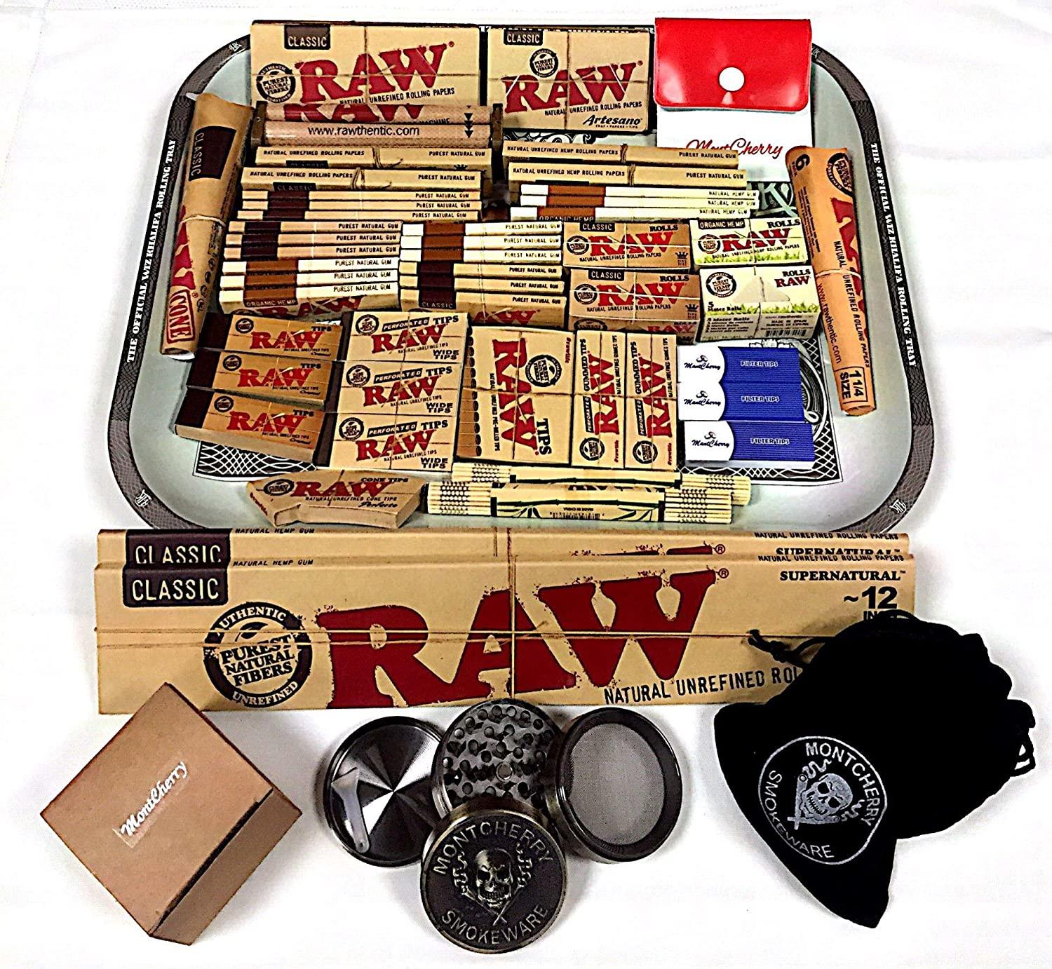 MontCherry & Raw Deal ''Bikini Girl Large Metal Rolling Tray with