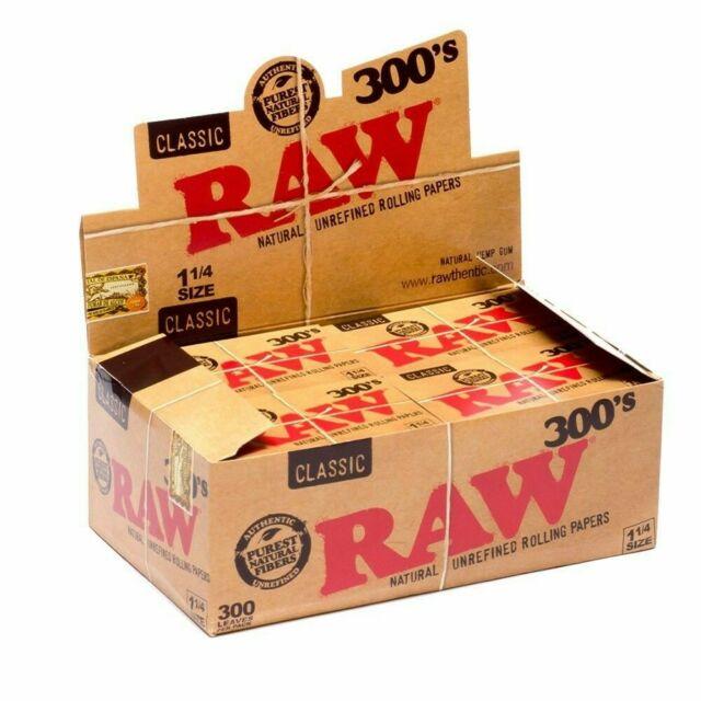 Raw Classic/Organic 300's Leaves Pack 1-1/4 Size