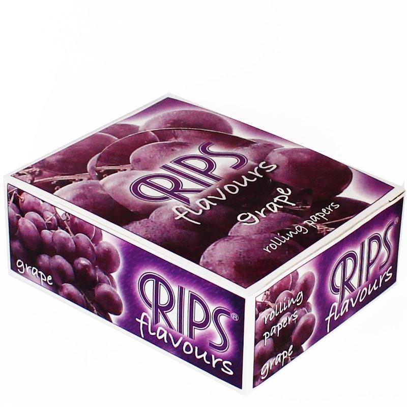 grape flavour cigarette Rips ''Grape'' Flavoured Cigarette papers on a roll Various Variations