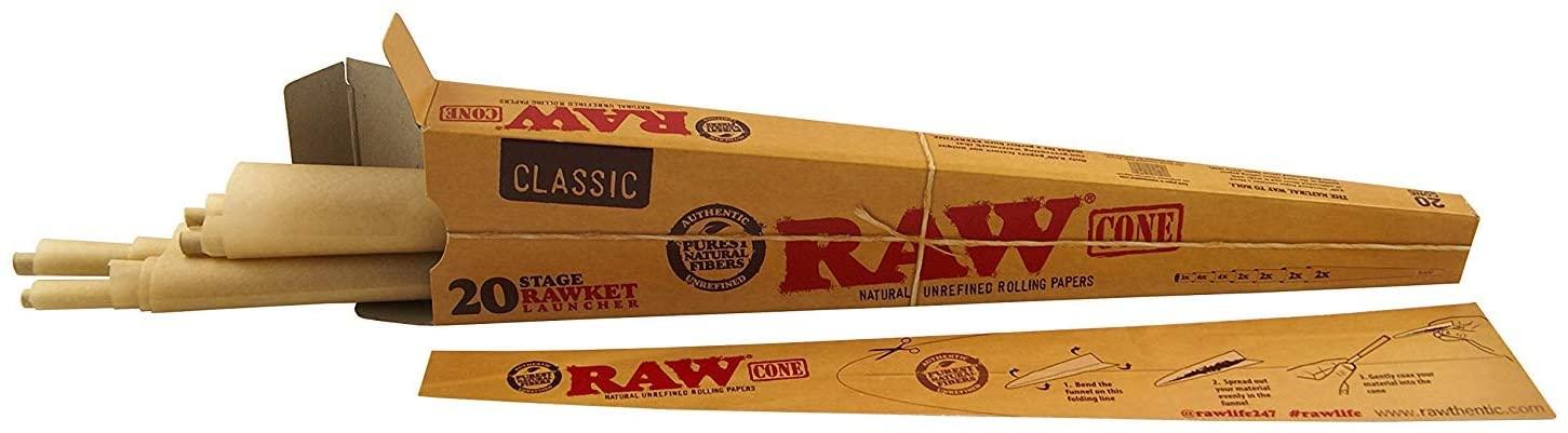 Raw Classic 20 Stage Rawket Cone