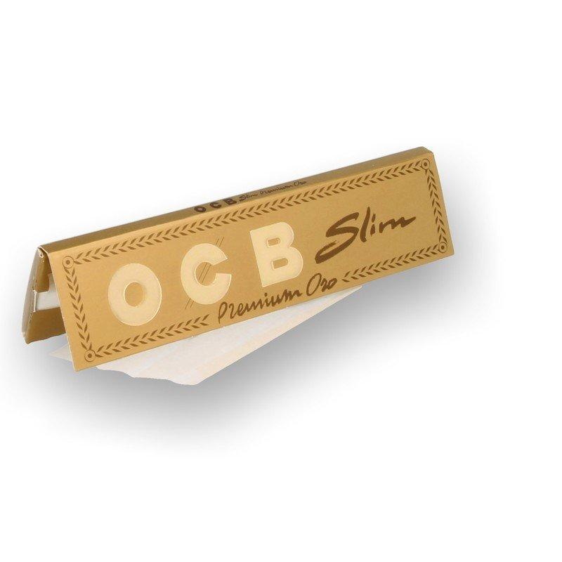 OCB Premium Slim Rolling Cigarette paper King Size 50 booklets - 1600 papers