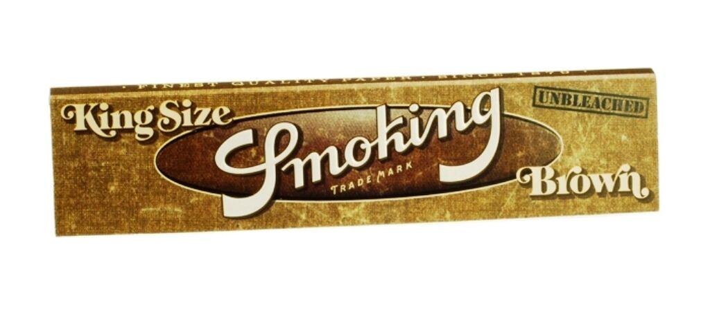 Smoking Brown Unbleached King Size – Royal Smokers