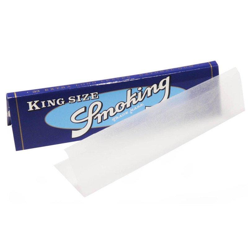 SMOKING KING SIZE ''MASTER SILVER'' ROLLING PAPER MANY VARIATIONS 