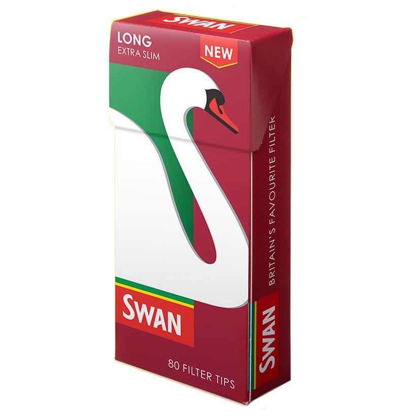 SWAN Menthol extra slim filter tips, 6mm diameter, 1 display (20 bags