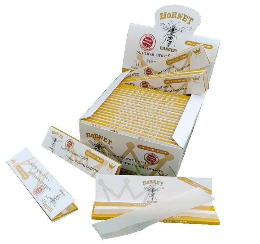 Hornet Organic King Size Slim White Rolling Papers