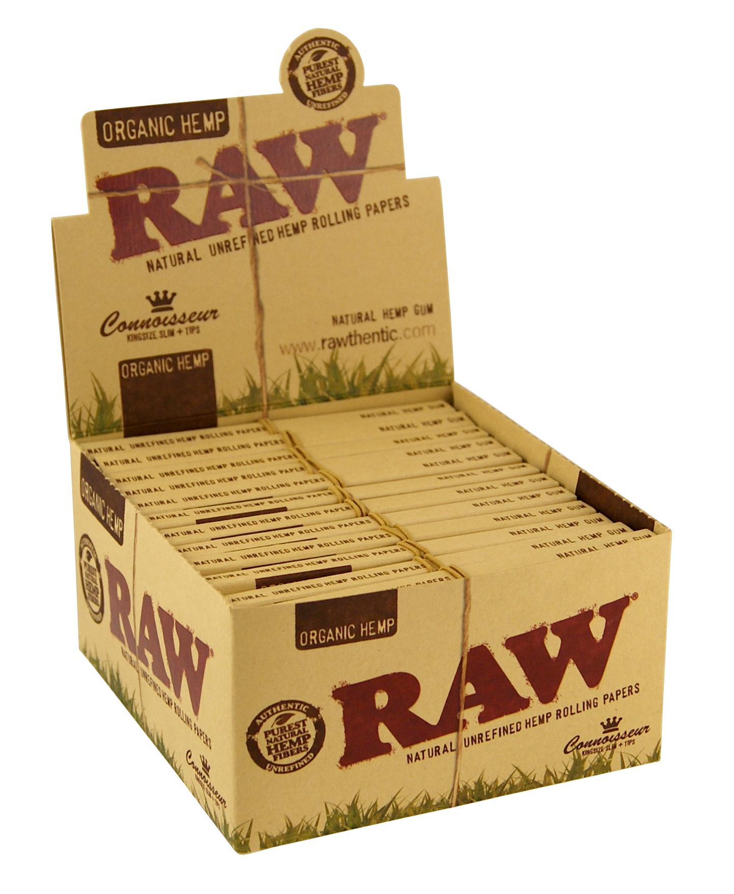 Raw Organic Connoisseur King Size Slim