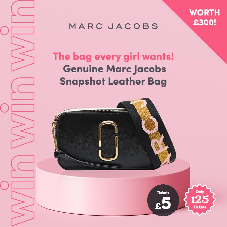 WIN a Genuine Marc Jacobs Snapshot Leather Bag – Worth £300!