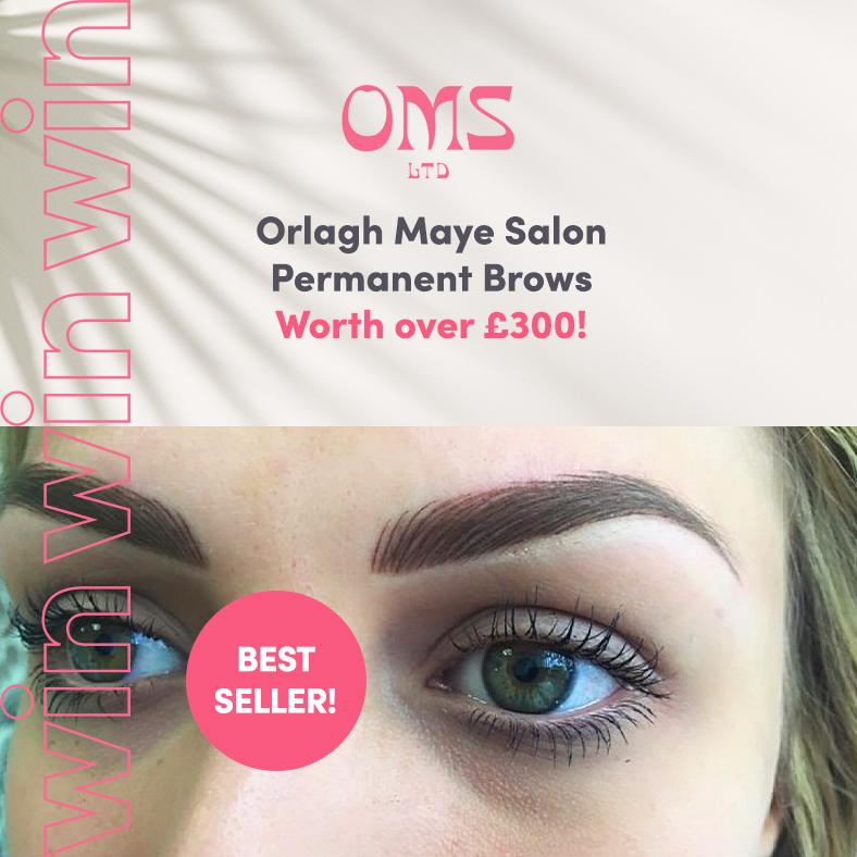 Win a Permanent Brow Treatment worth over £300!