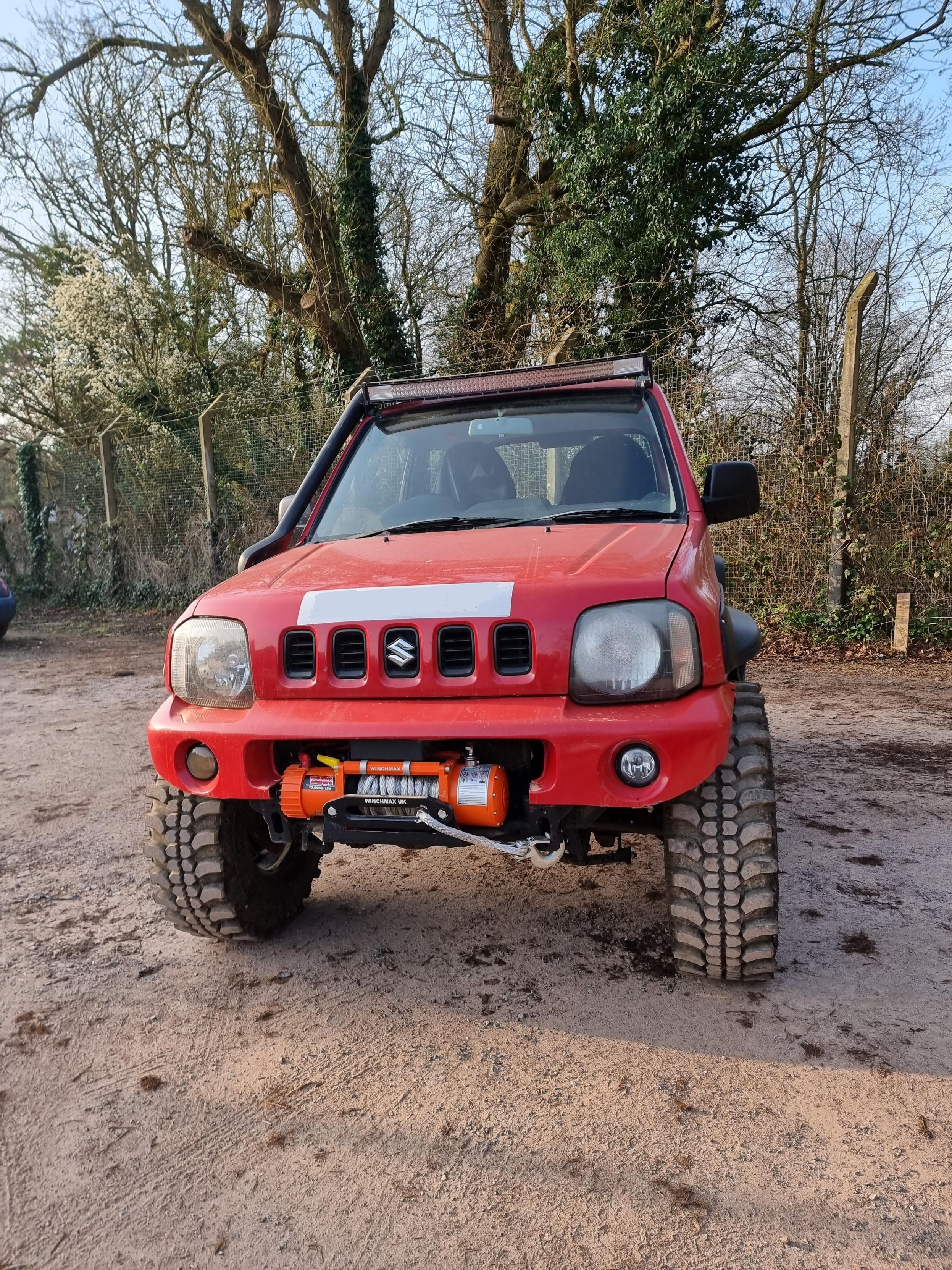 Suzuki jimny winch deals bumper