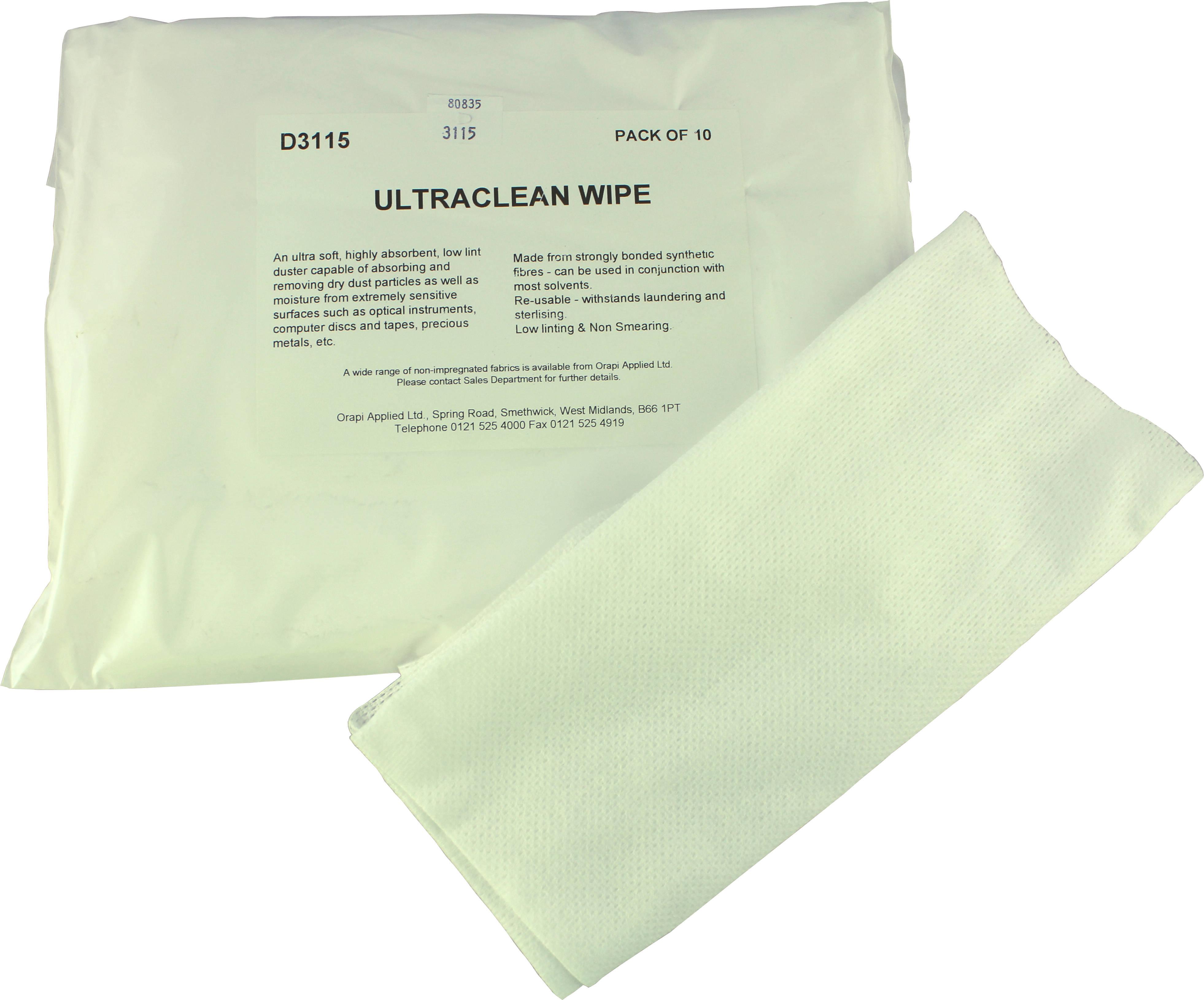 Ultraclean Wipe Pack