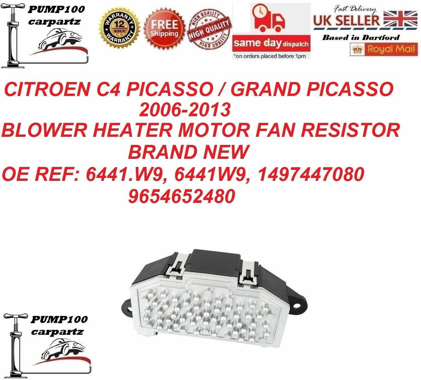 FREE SHIPPING FOR CITROEN C4 PICASSO HEATER BLOWER CONTROL