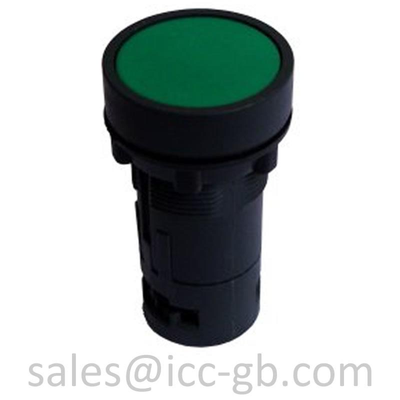 Teknic Green Push Button 2NO Contact Elements 3PSF320