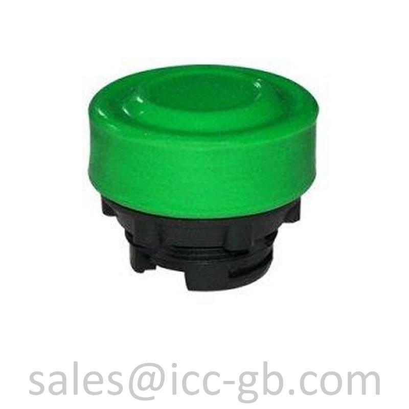 Teknic Booted Push Button Green P2AB3