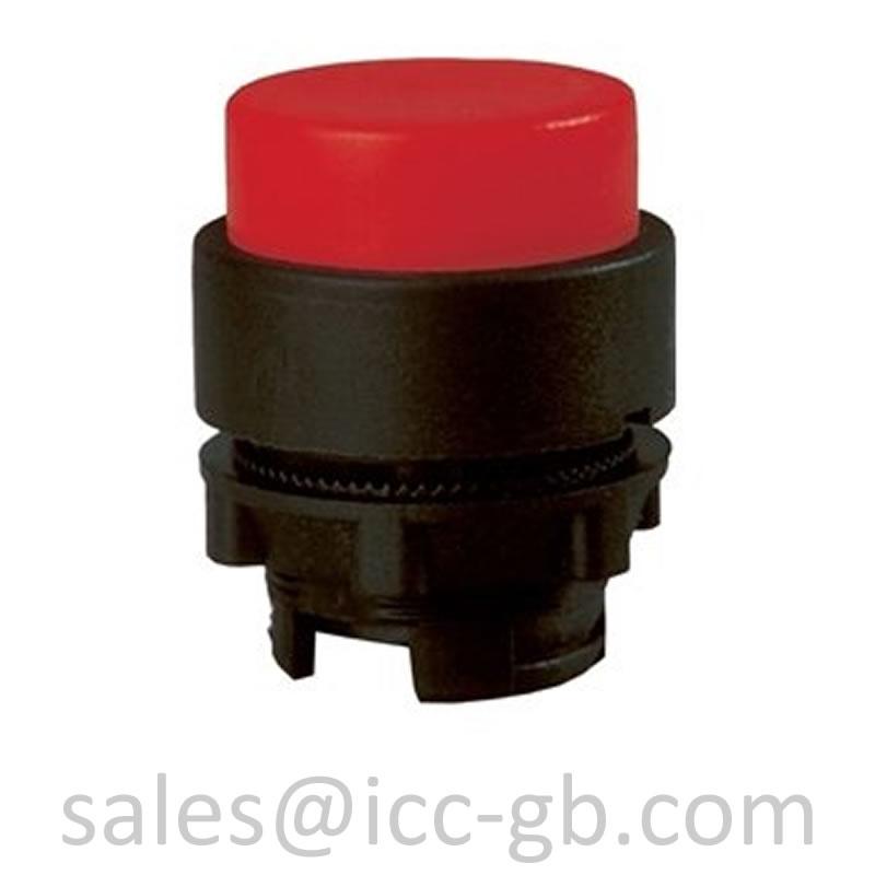 Teknic Projecting Push Button Red P2AP4