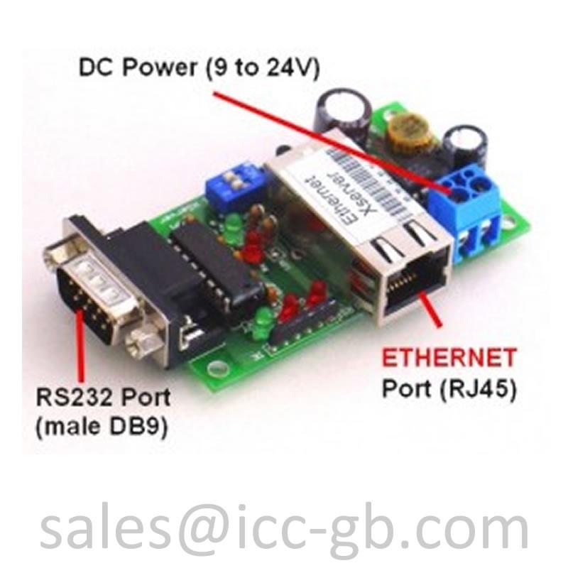 Triangle Ethernet port for M-Series PLCs ETHERNETXSERVER