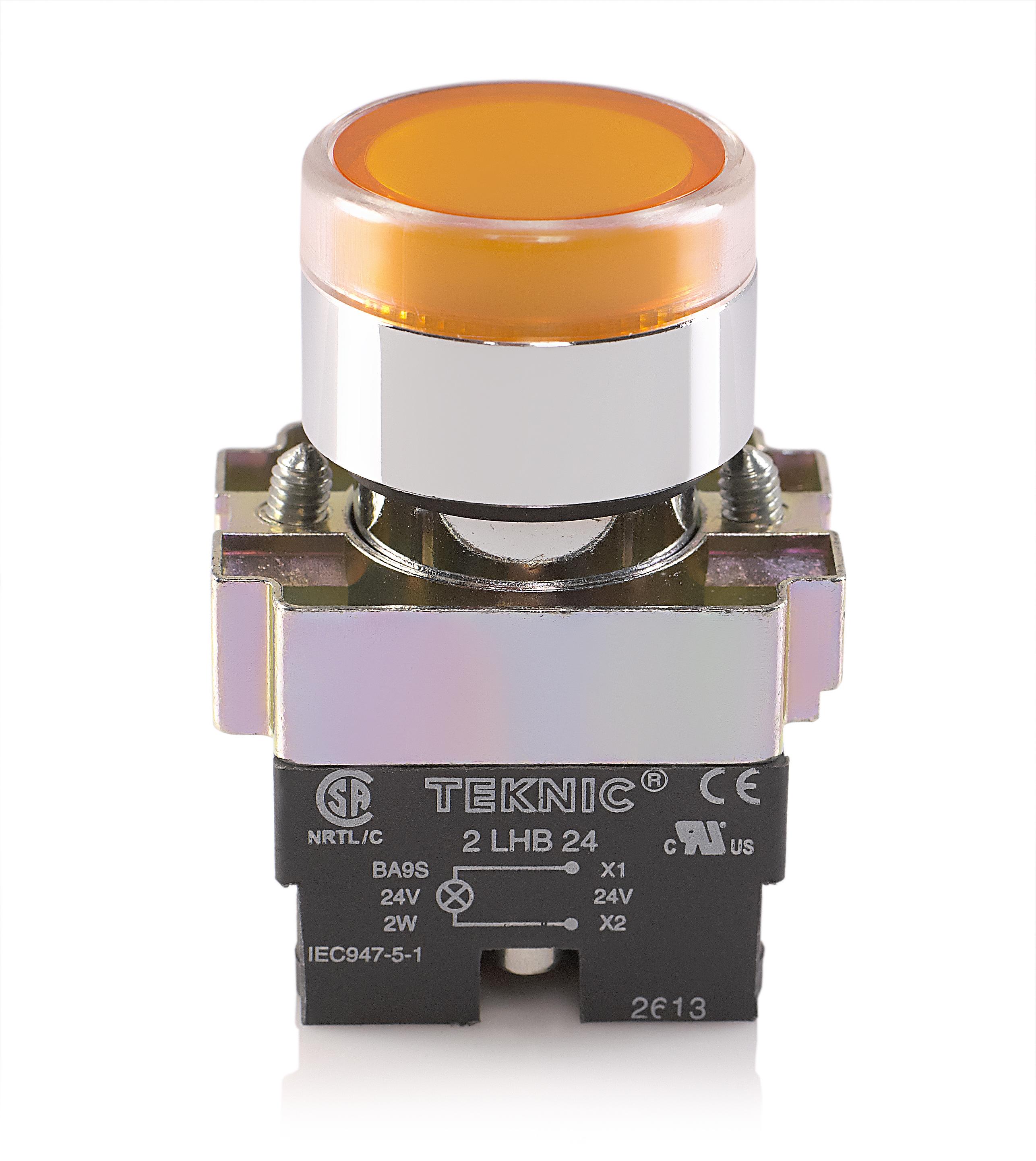 Teknic Luminous Flush Direct Amber 2ALF5