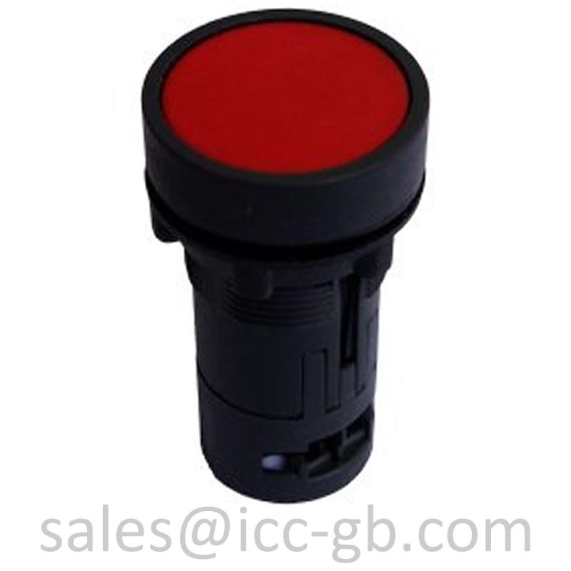 Teknic Red Latching Button 1NO Contact Element 3PSFPP410