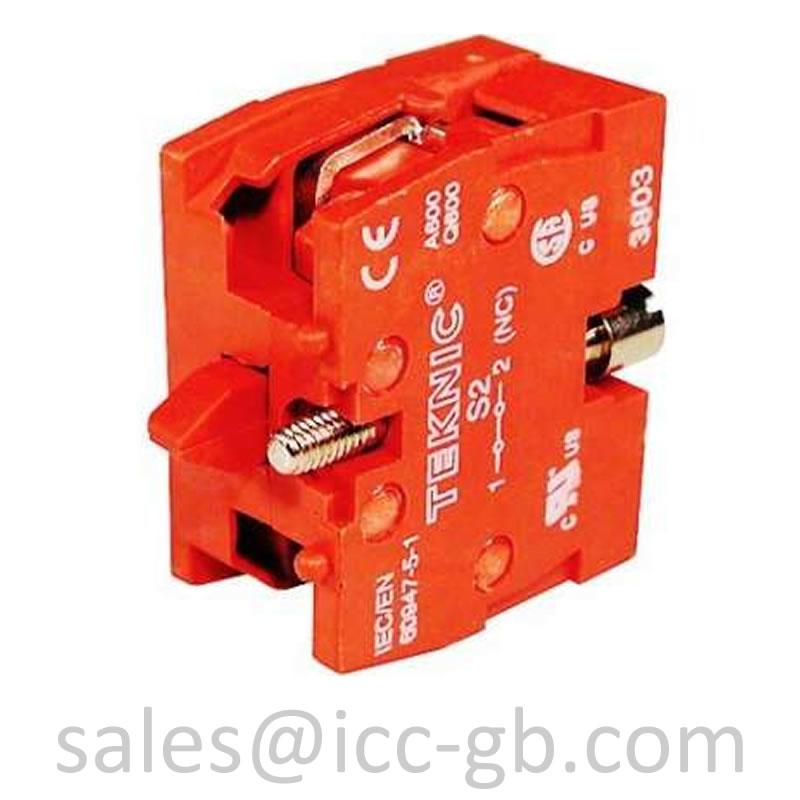 S2 Teknic Normally CLOSED Contact Block Actuator Mounting S2