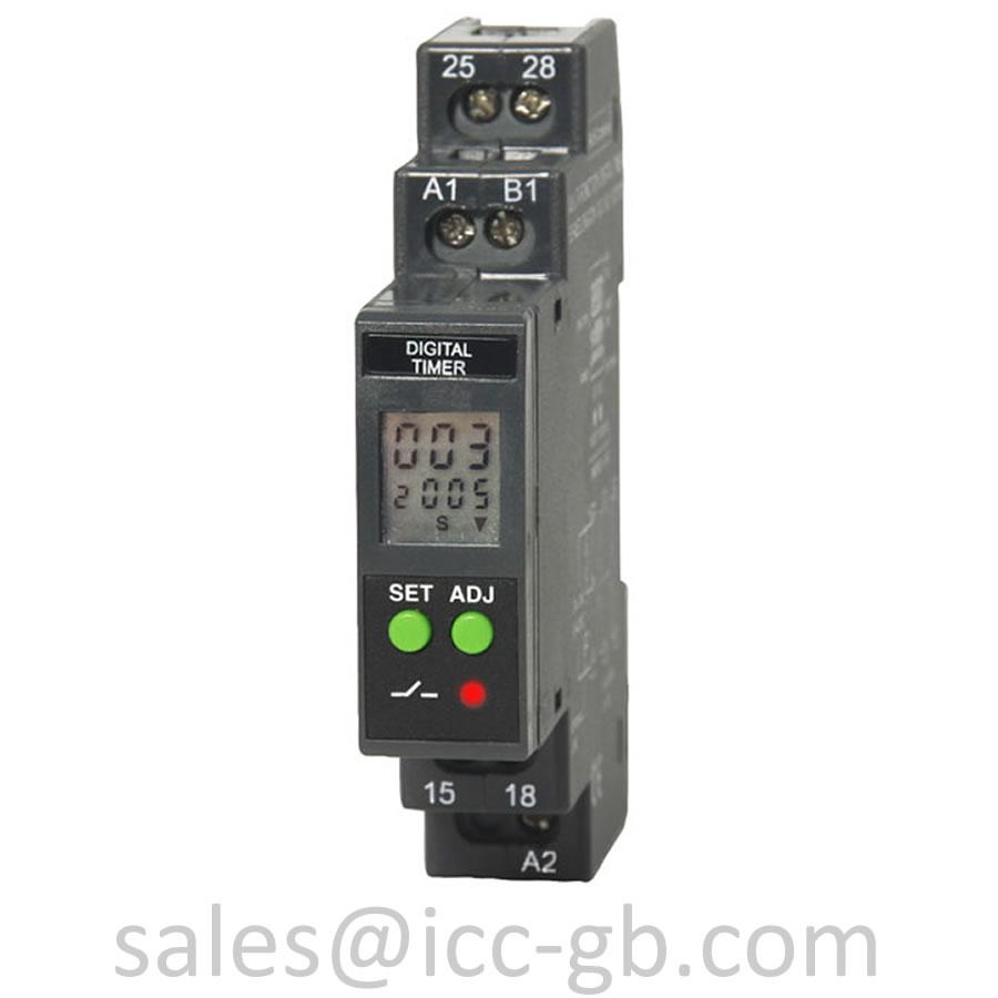 GIC Eliro 17 Function DPN0 24-240 VAC / DC 0.1s-999h 17.5mm V0DDTD1