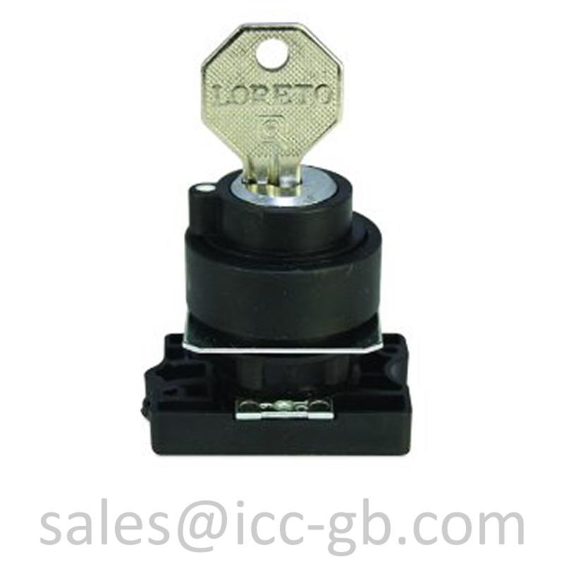 Teknic Key Switch 455 3 Position Stay L & R Hand P2AK2-3PB