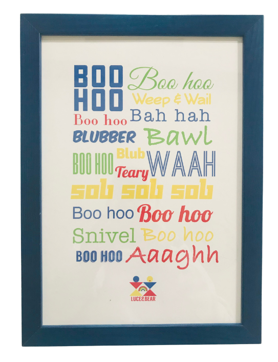 Bright Boo Hoo print