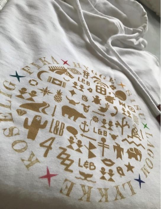 Close-up of Scandi hoodie