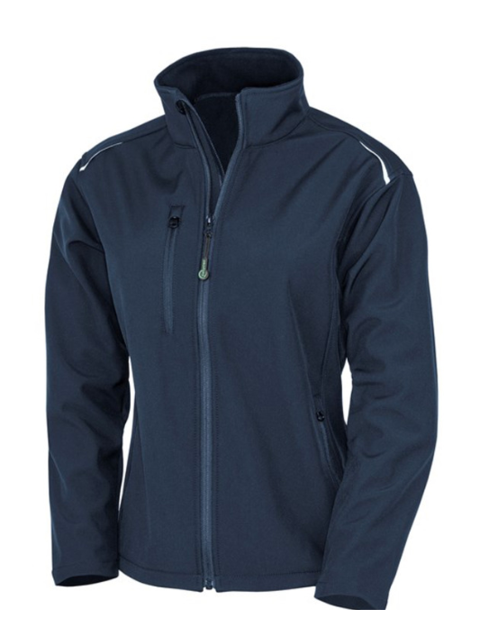 Front of navy Storm jacket