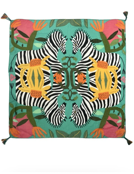 The Dazzler Zebra Scarf