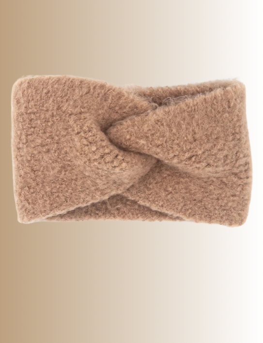 Camel soft twist headband