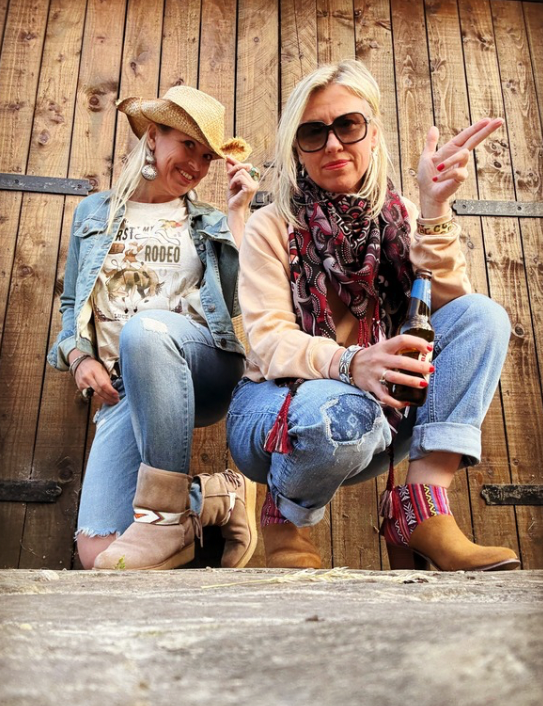 Women wearing the Rodeo Range