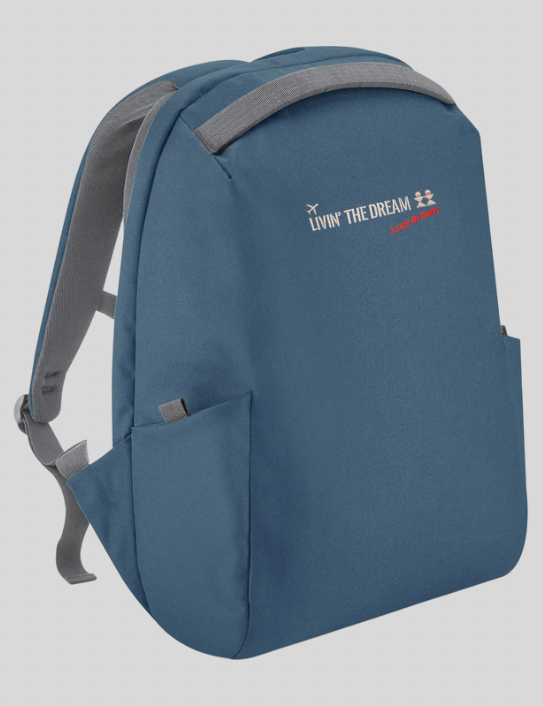 Livin’ the Dream Backpack in Slate Blue