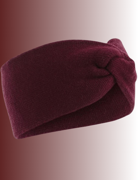 Mulberry Knitted Knot Headband