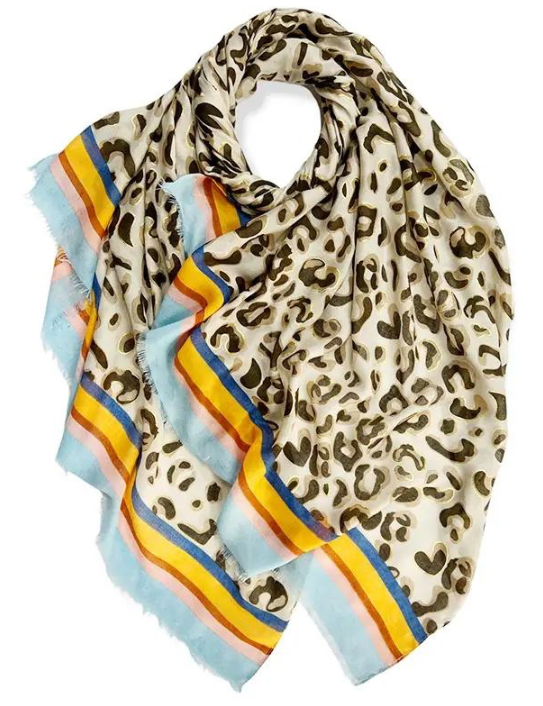 Leopard Print Scarf