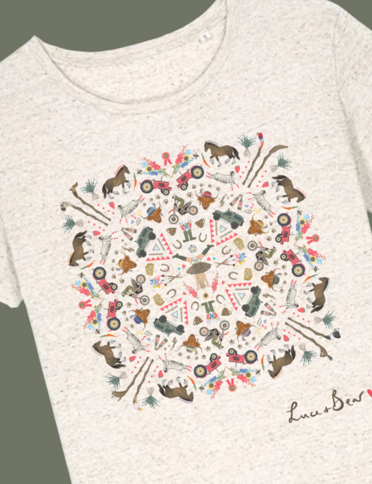 The eco heather Yorkshire Tee