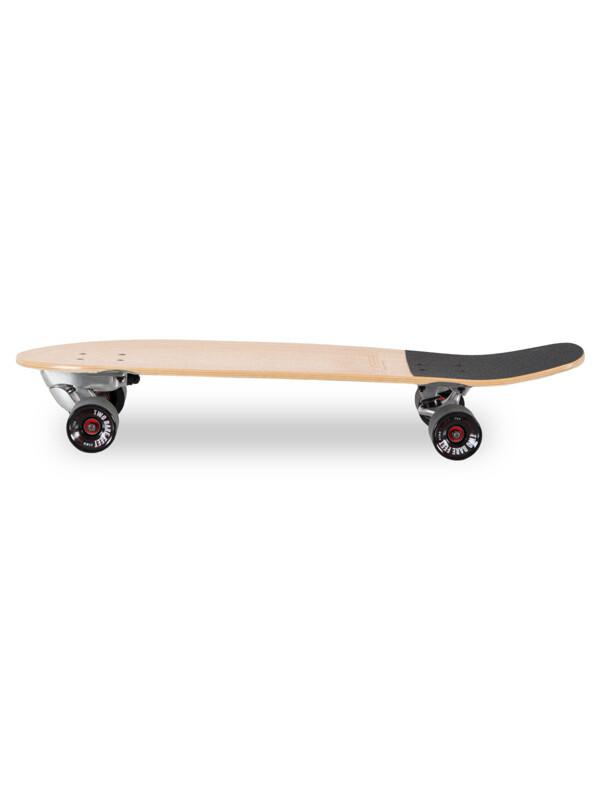 Two Bare Feet Slipstream Standard Complete Cruiser Skateboard Black 30" 