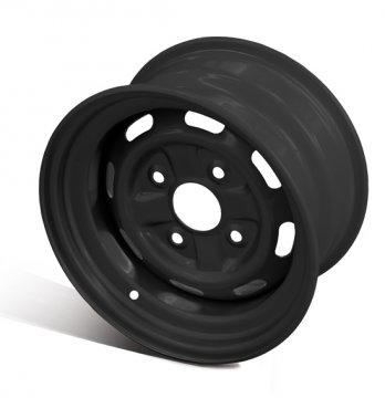 Steel Wheel Rim - Rear - Black - 12x7.50 - 4/110 PCD - offset -21