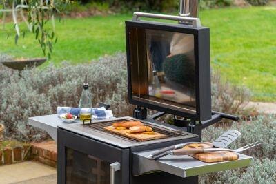 BBQUBE GRILL AND HEATER SIDE SHELVES