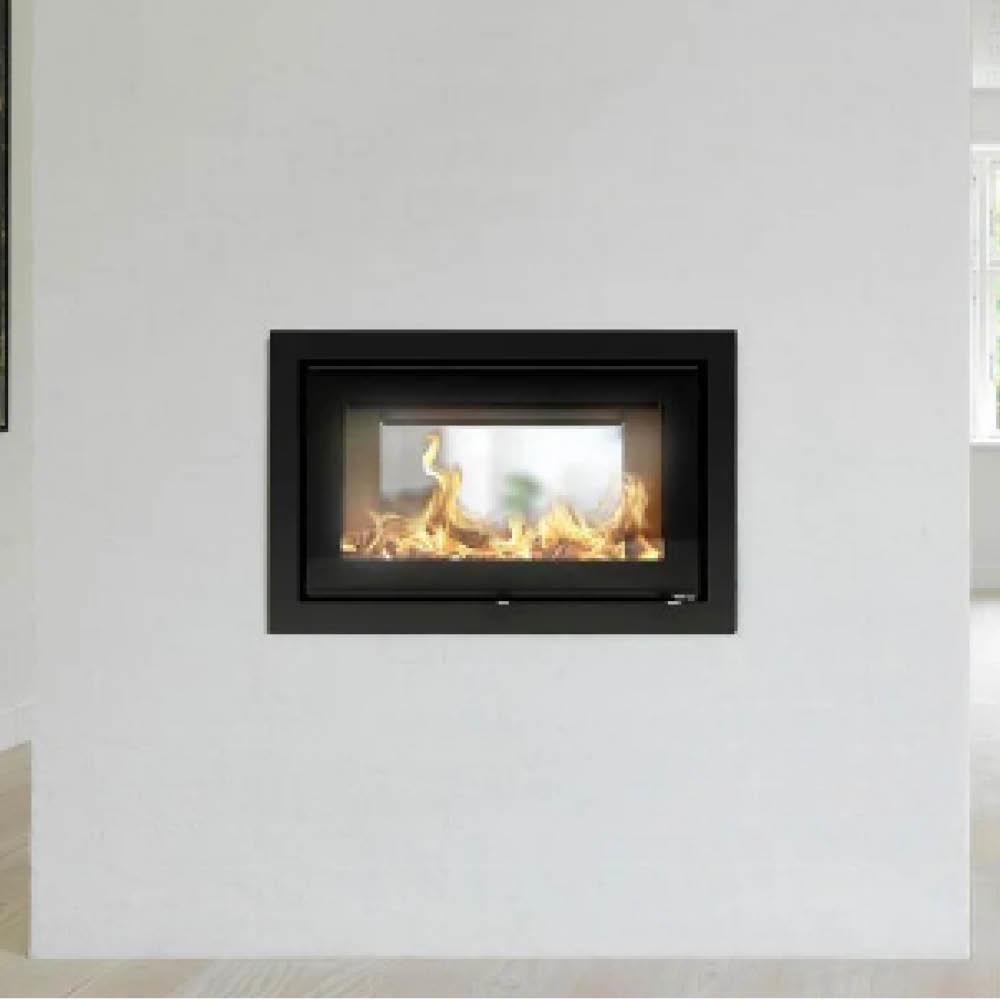 Rais 2:1 Double Sided Inset Stove