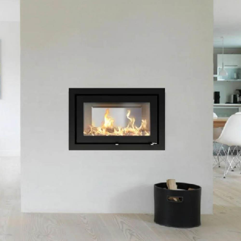 Rais 2:1 Double Sided Inset Stove