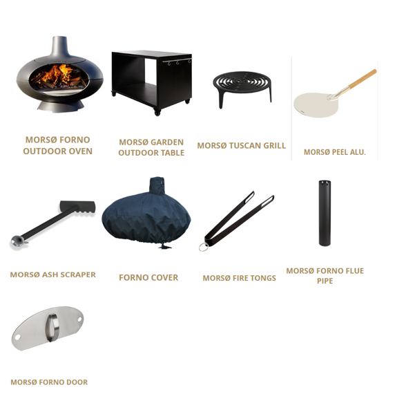 Forno Deluxe Package Contents