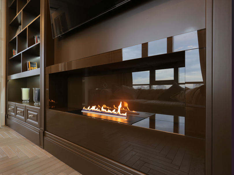 PLANIKA PRIME FIRE BIOETHANOL INSET MEDIA WALL