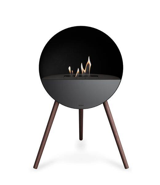 Le Feu Eye Freestanding Bioethanol Fire in Black