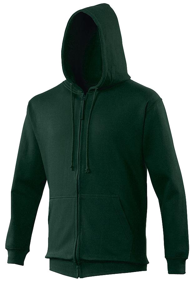 Polish Lowland Sheepdog Dog Breed Hoodies Women's & Men's Full Zipped Heavy Blend Exclusive Dogeria Design