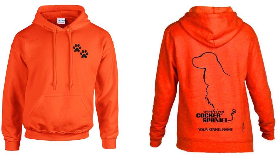 Working Cocker Spaniel Pullover Hoodie Adult
